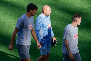 Javi Puado, jogador do Espanyol, lesionado