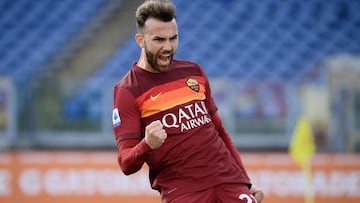 Borja Mayoral marc&oacute; dos goles en el triunfo del Roma ante el Spezia.