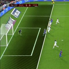 Llegó el primer gol oficial de Alcácer... ¡en claro fuera de juego!