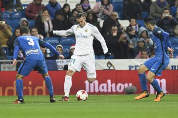 Bale finds Borja Mayoral with a beauty of a cross to make it 1-1. Min. 63