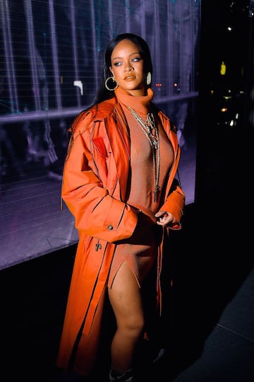 Rihanna en un evento de Fenty en 2020.