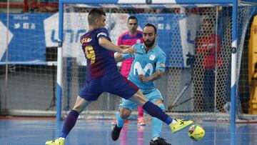 07/05/18 PARTIDO LIGAN NACIONAL FUTBOL SALA LNFS
PRIMER PARTIDO DE PLAYOFFS DE LA FINAL
MOVISTAR INTER - BARELONA LASSA