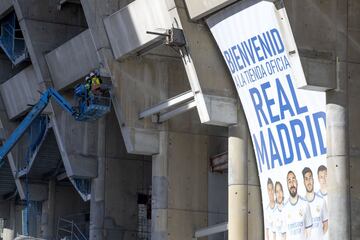 Este es el estado actual de las obras del Santiago Bernabéu.