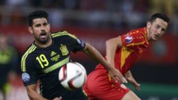 Diego Costa vio amarilla y no jugará ante Luxemburgo