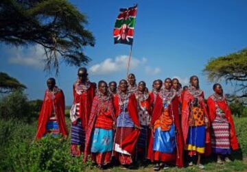 Los Juegos de los masái se celebraron a las faldas del Kilimanjaro.