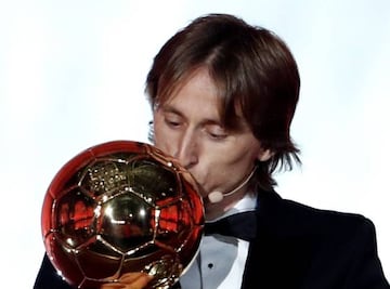 Luka Modric won the 2018 Ballon d'Or.