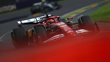 Charles Leclerc (Ferrari SF-25). Melbourne, Australia. F1 2025.