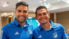 Radamel Falcao García se suma a la pretemporada de Millonarios y ya viste de azul y blanco. El club le dio la bienvenida en la concentración.