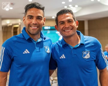 Primer día de Falcao García en Millonarios.