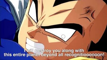 Dragon Ball FighterZ: Así es el Dramatic Finish de Goku y Vegeta base