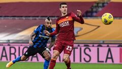 Roma 2 - Inter de Milán 2: goles, resumen y resultado