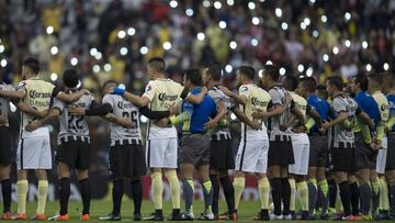 El Estadio Azteca también rindió homenaje al Chapecoense
