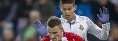 La otra cara del Madrid: James ya es suplente de suplentes