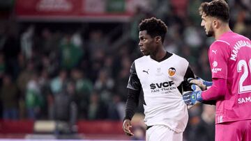 23/04/22 FINAL COPA DEL REY 2022 22
REAL BETIS VALENCIA
TANDA DE PENALTIS MUSAH Giorgi Mamardashvili