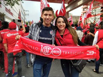 Las mejores imágenes previo a la final entre Santos vs Toluca