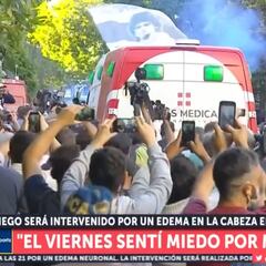 Maradona: La Plata streets filled with well-wishers for Argentina great