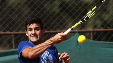 Garín no puede con Da Silva y se queda en semis de Uruguay