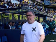 Sergio González en el Nuevo Mirandilla. Foto: LaLiga.