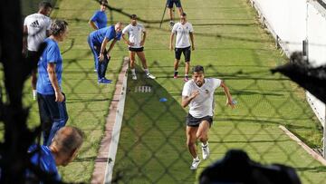 Prandelli recupera la rampa en desuso que construyó Valdano