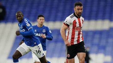 Everton perdió 0-1 ante Sheffield United por la fecha 36 de la Premier League en Goodison Park. James jugó 78 minutos y los de Ancelotti se alejan de Europa