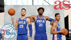 Embiid (30) y Simmons (21+12+10) dan la primera a los Sixers