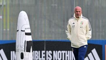 Andrea Soncin durante un entrenamiento.