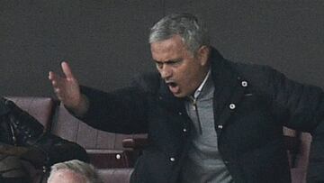 Mourinho podría ser sancionado sin entrar al estadio del Swansea