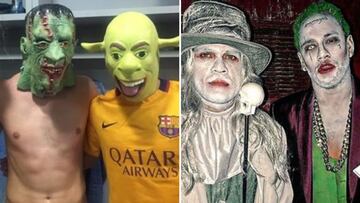 El f¨²tbol en Halloween: de la liada del Bar?a en Getafe al show de Dani Alves