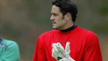 <b>SIN ENTRENARSE. </b>Mallo, hoy, sin entrenarse en Girona.