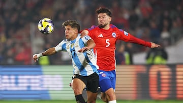 Chile - Argentina en vivo: Eliminatorias Mundial 2026, partido en directo