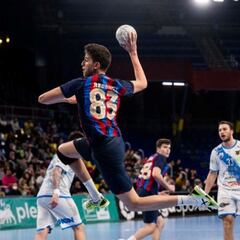 Ian Barrufet debuta en el Palau con seis goles