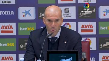 Zidane: "Tras lo de Mallorca había que trabajar más"