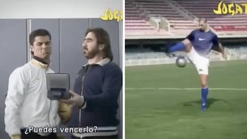 El spot con Cristiano desafiando a Ibra y Cantona de árbitro