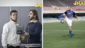 Cuando Cristiano desafió a Zlatan y Cantona era el árbitro