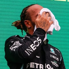 Hamilton sufre las secuelas del COVID: "Todavía es una batalla"