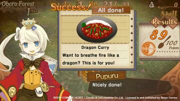 Captura de pantalla - Sorcery Saga: Curse of the Great Curry God (PSV)