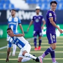 Butarque fue el escenario de regreso del Pucela tras el parón de pandemia