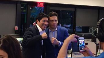 Zamorano y Julio C&eacute;sar Chavez Jr.