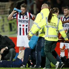 Freek Heerkens se disculpa con Hirving Lozano por lesionarlo