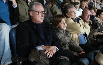 Claudio Biern, en su localidad en Montjuïc, en 2005.