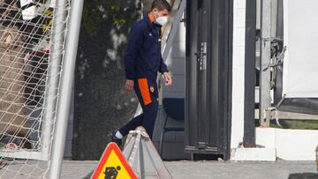 Javi Gracia, en Paterna.