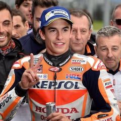 Márquez: "La prioridad número uno es acabar delante de Dovi"