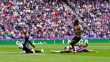 Valladolid 21/9/2024. Jornada seis de liga EA Sport. Temporada 2024 2025. Real Valladolid C.F. - Real Sociedad. Amalá y Becker. Photogenic/Miguel Ángel Santos