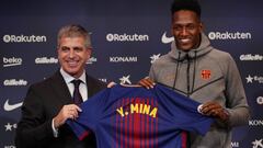 Yerry Mina: "Se me erizó la piel cuando conocí a Messi"