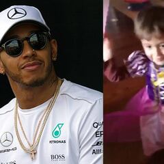 Hamilton se disculpa tras criticar que su sobrino se vista de princesa