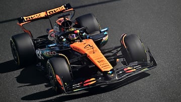 Lando Norris (McLaren MCL39). Yas Marina, Abu Dhabi. F1 2025.