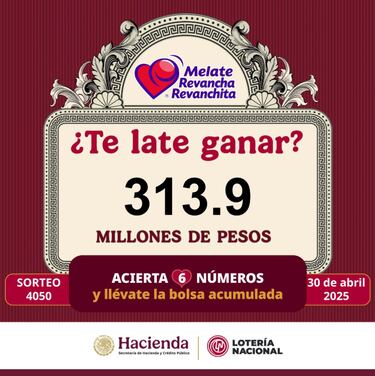 Resultados Melate: números que cayeron hoy y premios del sorteo 4050 | 30 de abril