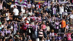 La afición blanquivioleta estará con el equipo el sábado