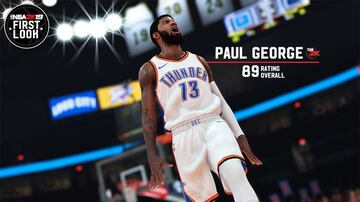Paul George, 89 de puntuación.