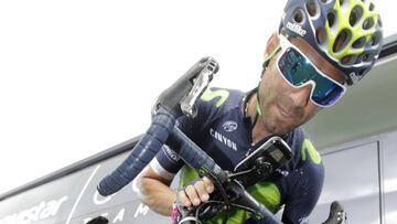 Valverde: "S¨¦ que estoy para Nairo, pero me vi para luchar"